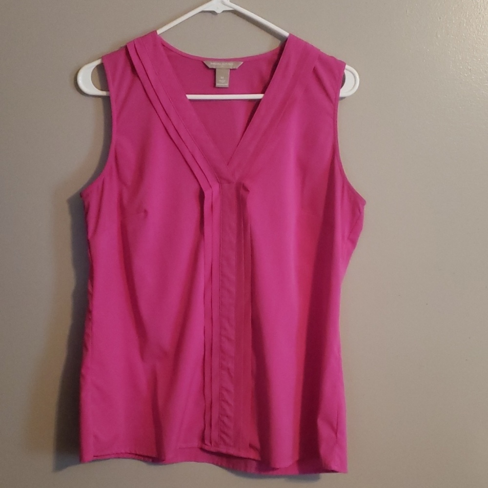Pink dress tank top